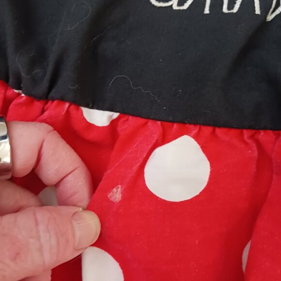 Vintage Disney Kids Minnie Mouse Halloween Dress Up 6 DAMAGE READ - Picture 2 of 9